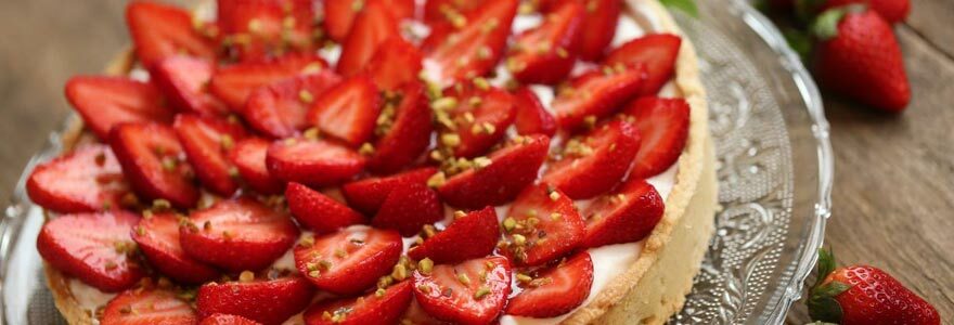 tarte aux fraises et fromage frais